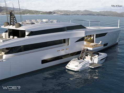 yacht tender garage|WIDER 150 Superyacht .